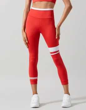 Cali 7/8th Leggings in Red