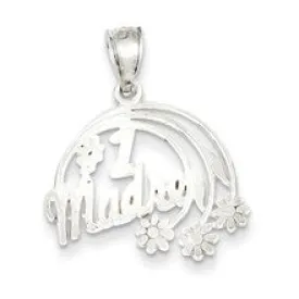 #1 Madre Charm in Sterling Silver