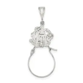 #1 Mom Charm in Sterling Silver