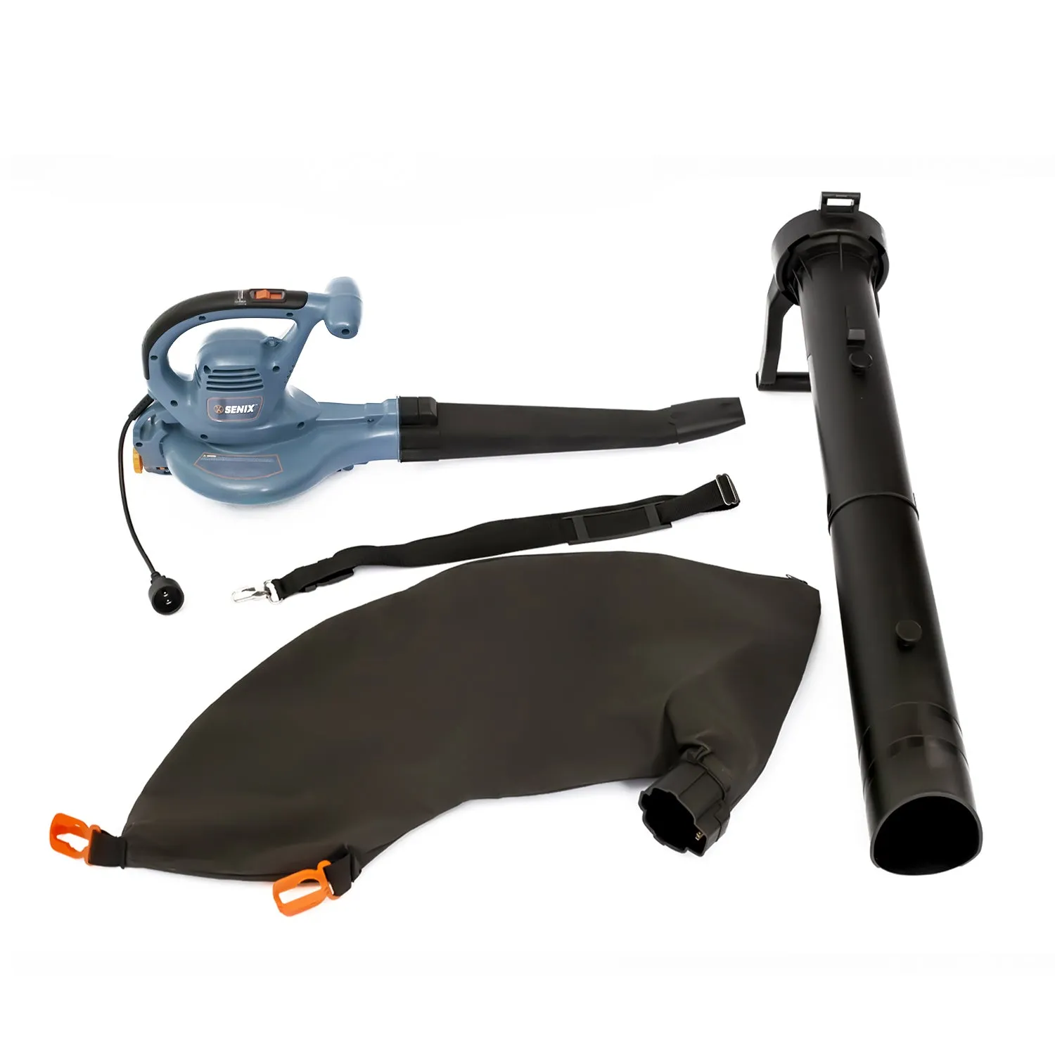 12 Amp Corded Electric 3-in-1 Leaf Blower, Vacuum and Mulcher, BLVE12-M