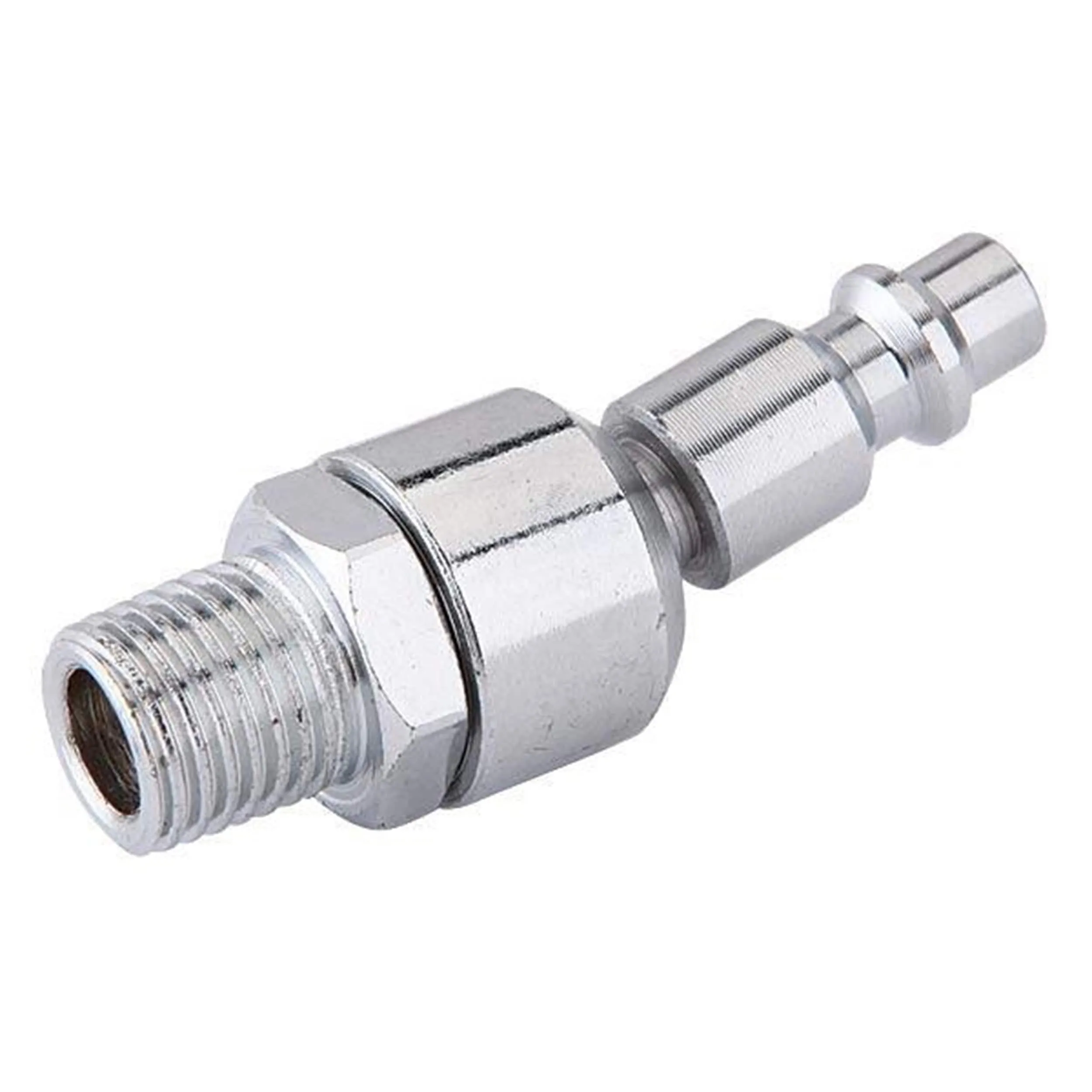 1/4-Inch Industrial Swivel Air Plug With Male 1/4-Inch NPT