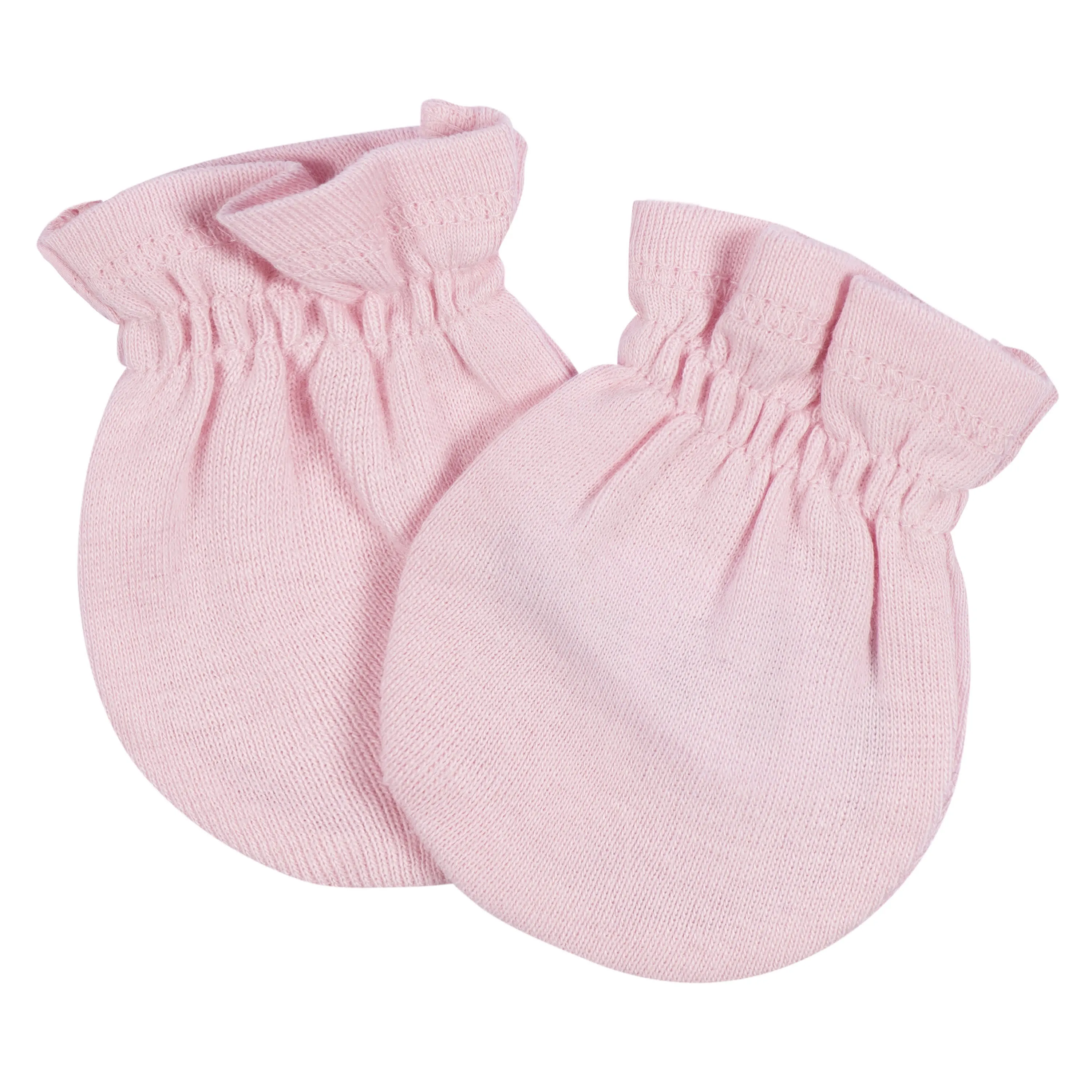 2-Pack Baby Girls Stars No Scratch Mittens