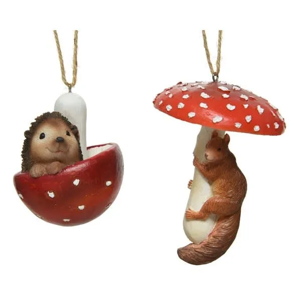 2" Animal Resin Ornament