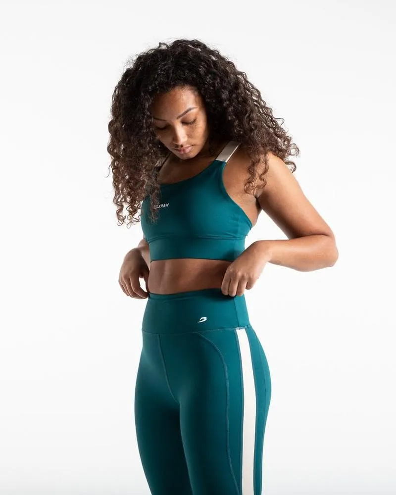 ALICIA SPORTS BRA - TEAL