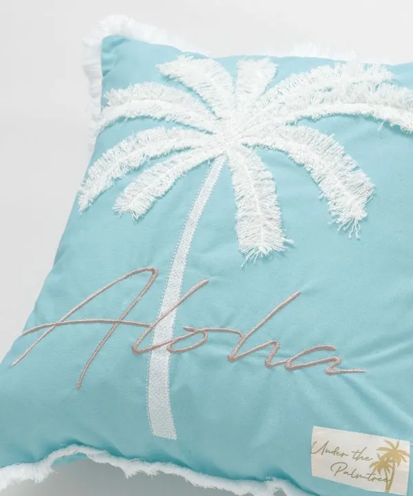 Aloha Palm Tree Cushion Cover