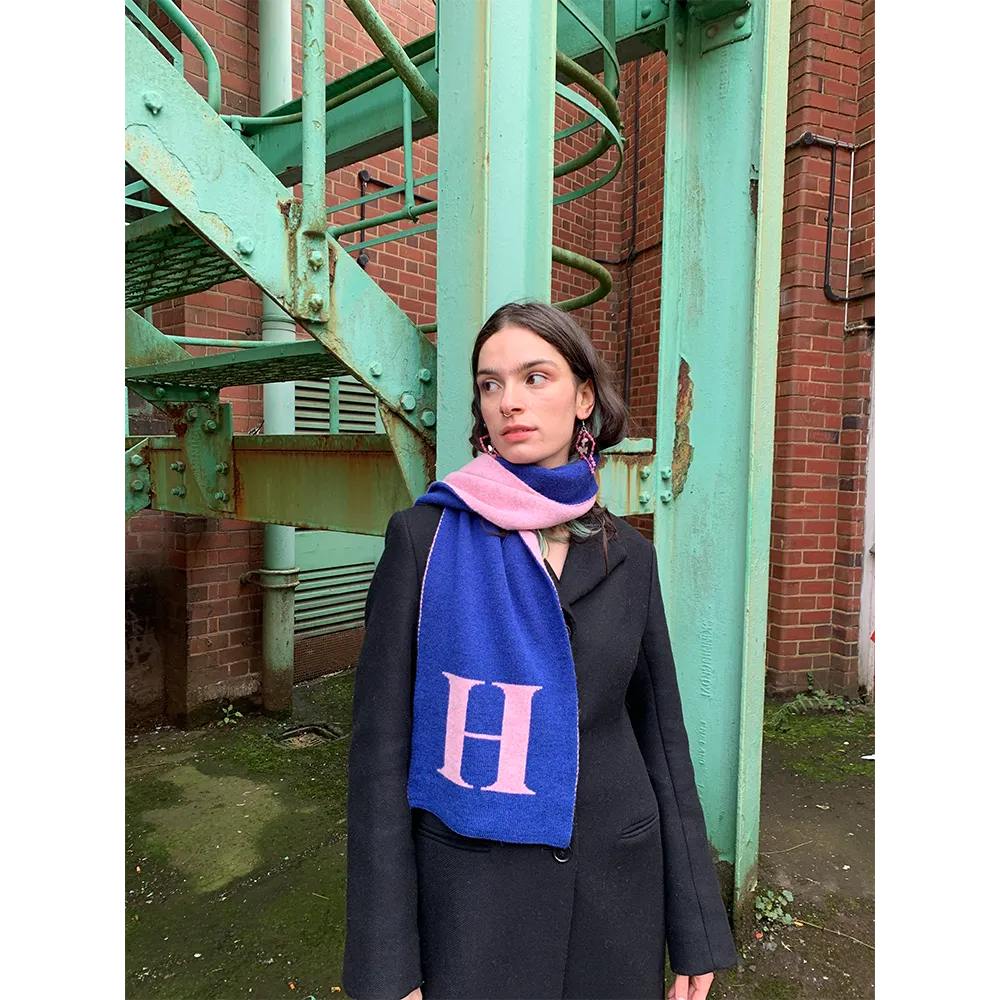 Alphabet H Scarf