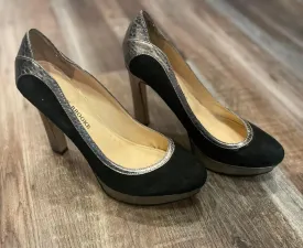 Audrey Brooke Women's Black Heels size 7 1/2