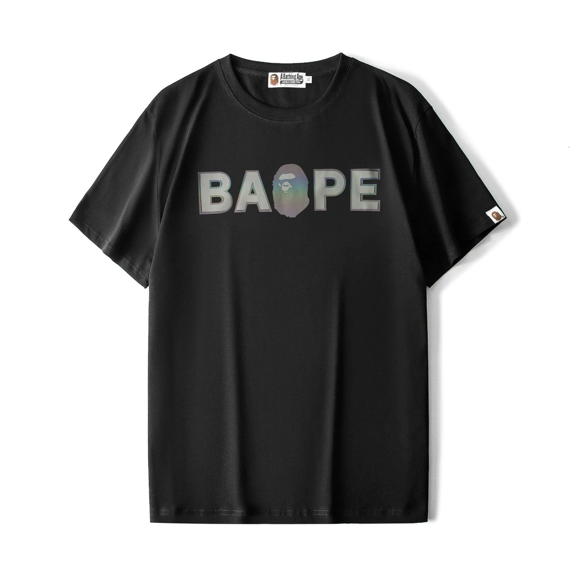 bape gloomy bear colorful print t shirts