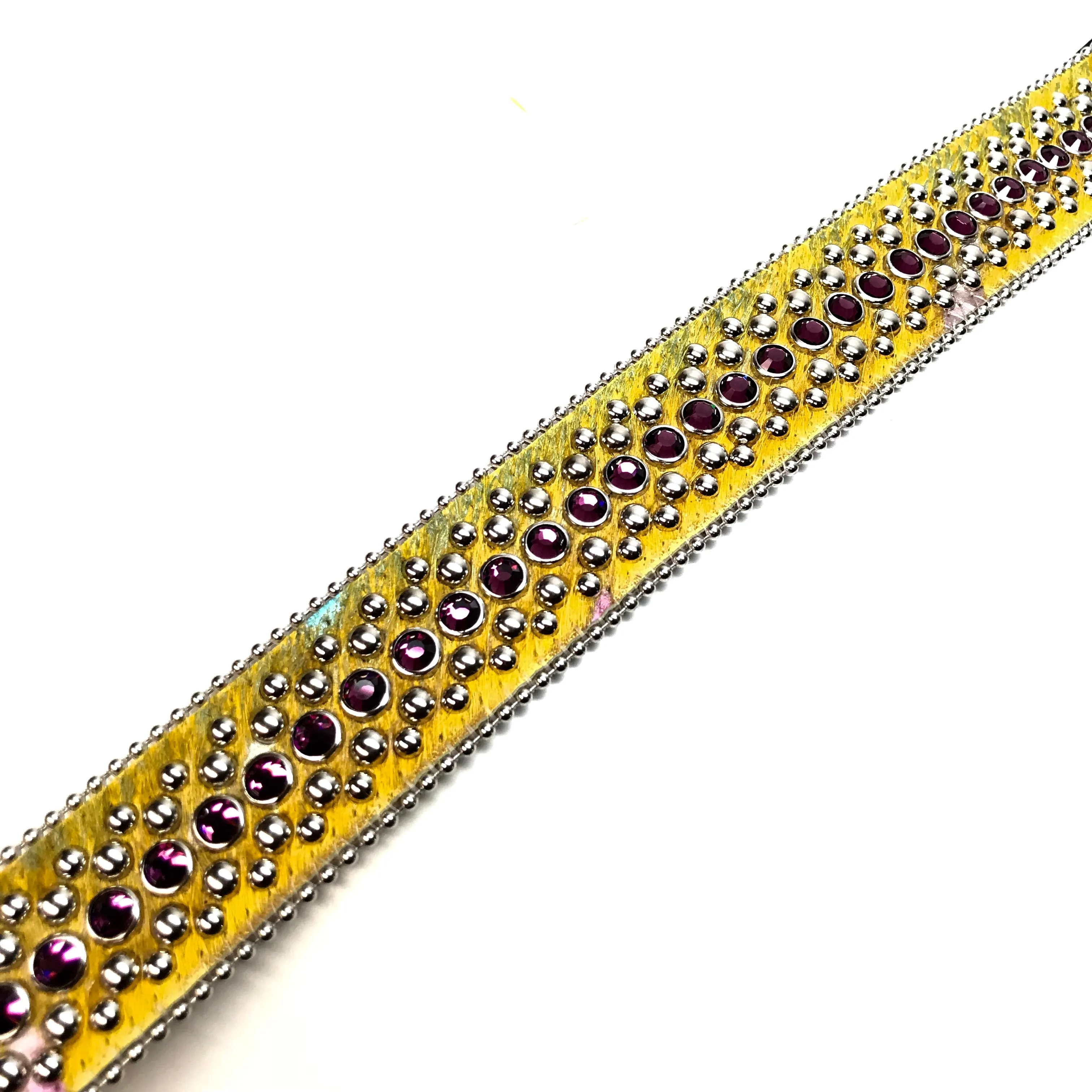 b.b. Simon Fully Loaded Yellow Pony Crystal Belt