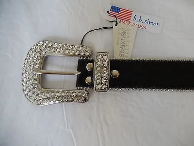 b.b. Simon 'Monster' Crystal & Pony Hair Belt