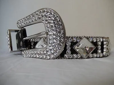 b.b. Simon 'Monster' Crystal & Pony Hair Belt