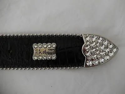 b.b. Simon 'Monster' Crystal & Pony Hair Belt