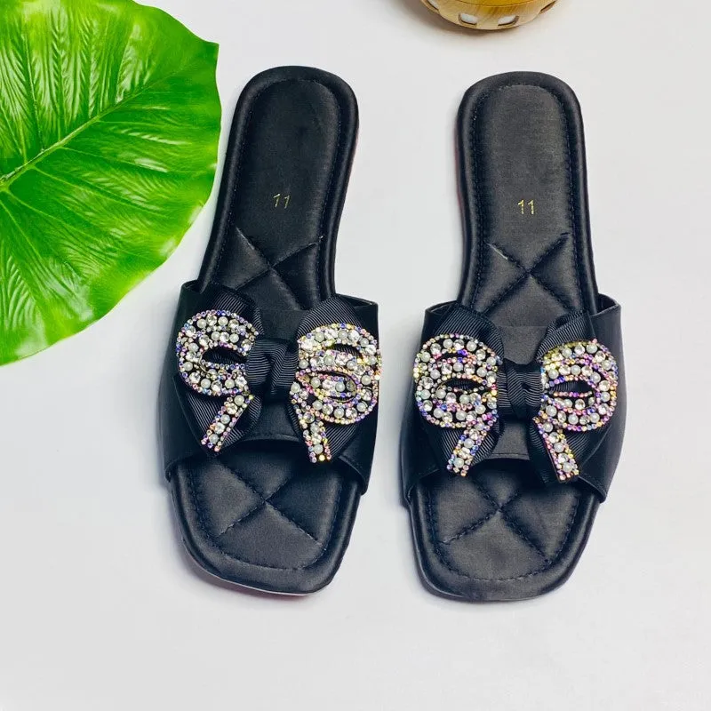 Beautiful Butterfly Flat Sliders - Available in 4 colours