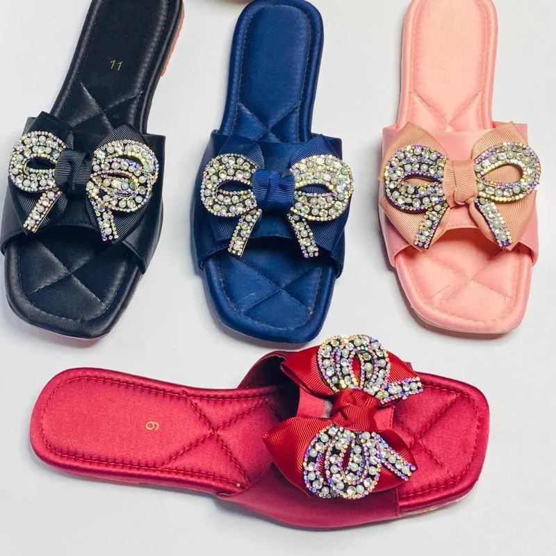 Beautiful Butterfly Flat Sliders - Available in 4 colours