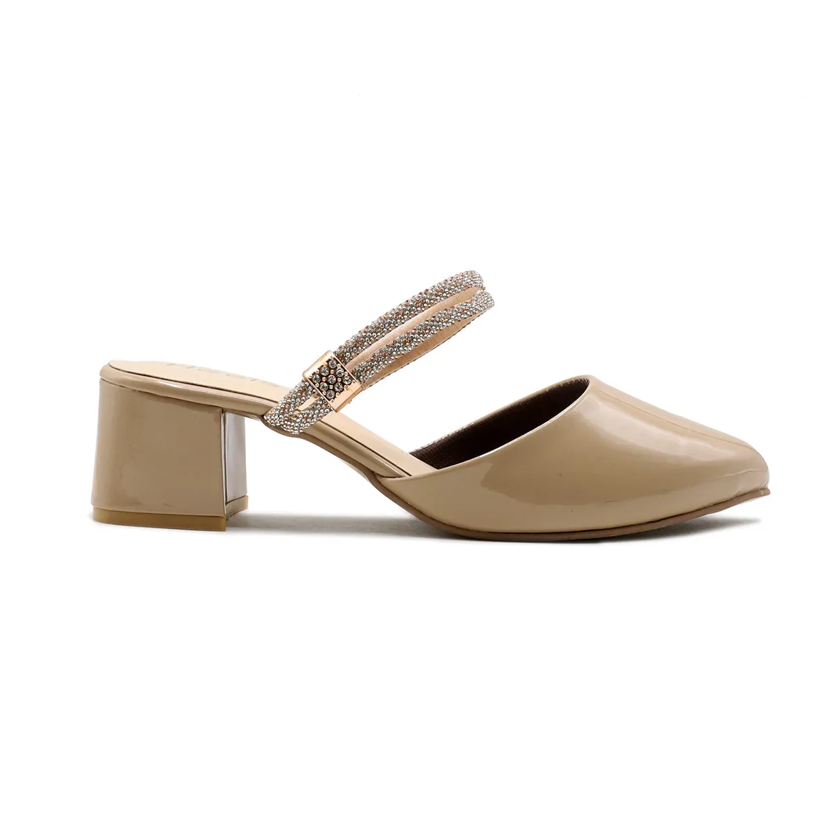 Beige Formal Mule L00120014