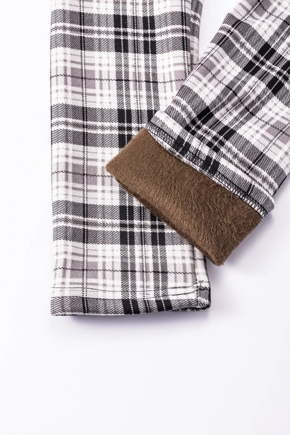 Black & Gray Scotch - Cozy Lined