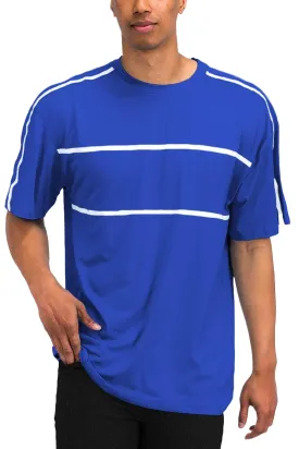 Blue Jordan Solid Tape Tshirt