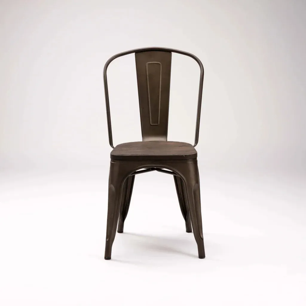 BRONX DINING CHAIR WITH WOOD