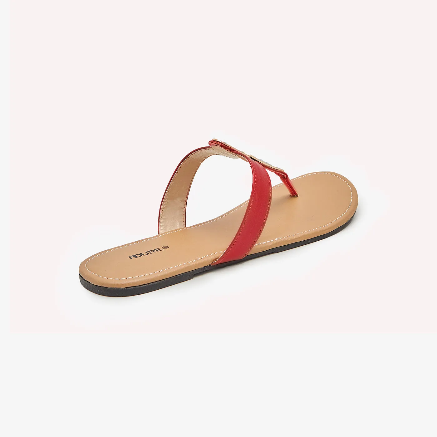 Buckle Trim Women Chappals