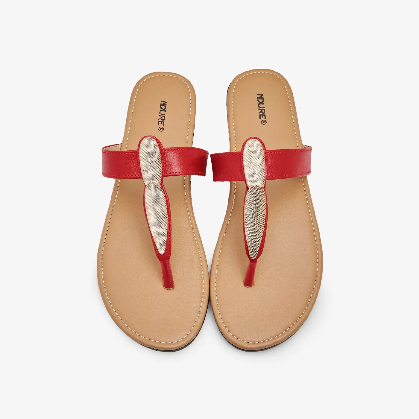 Buckle Trim Women Chappals