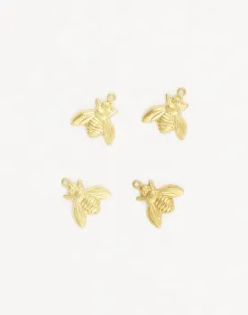 Bumble Bee, 13x12mm, (4pcs)