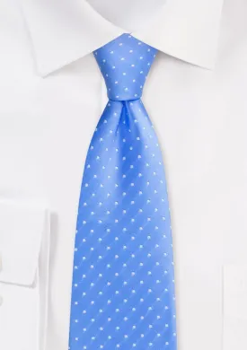 Costal Blue Polka Dot Necktie