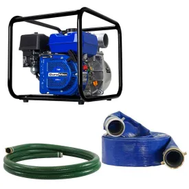 DuroMax XP650WP-LHK 208cc 220 GPM 3" Gas Engine Water Pump Kit