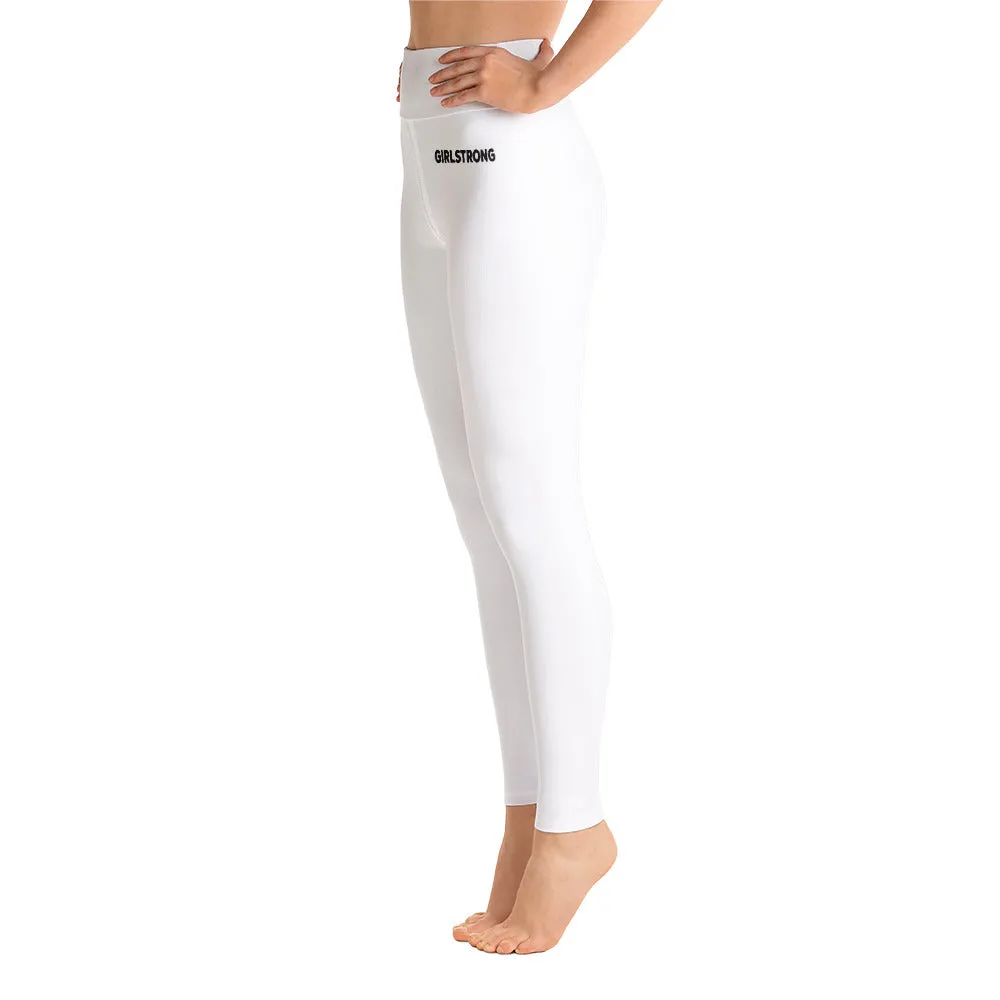 ELEVATED ESSENTIALS, BOOTY BOOSTING HIGH WAISTBAND LEGGING WHITE