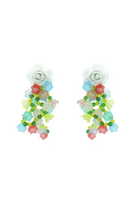 Elodie Multicoloured Statement Earrings