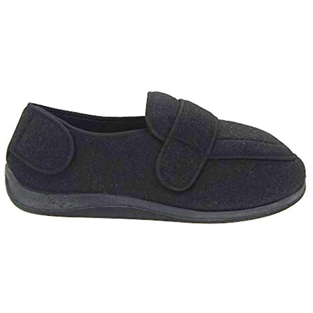 Foamtreads Physician Extra Wide Slipper Black (Men's)