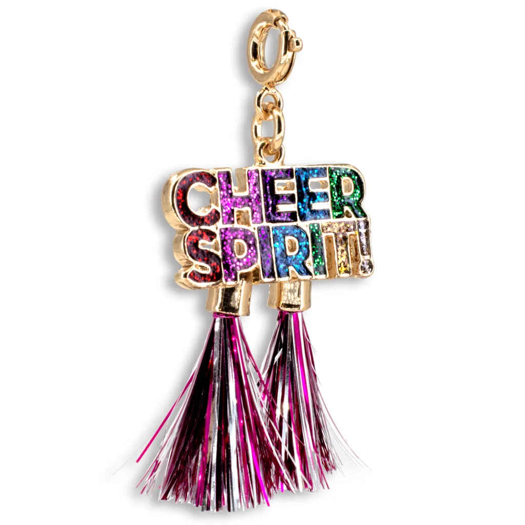 Gold Cheer Spirit Charm