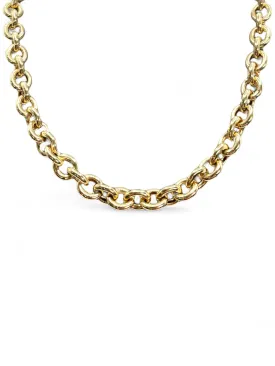 GOLD CHOCKER NECKLACE