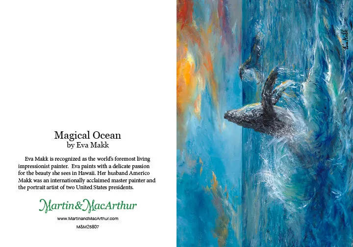 Greeting Card "Magical Ocean" by Eva Makk