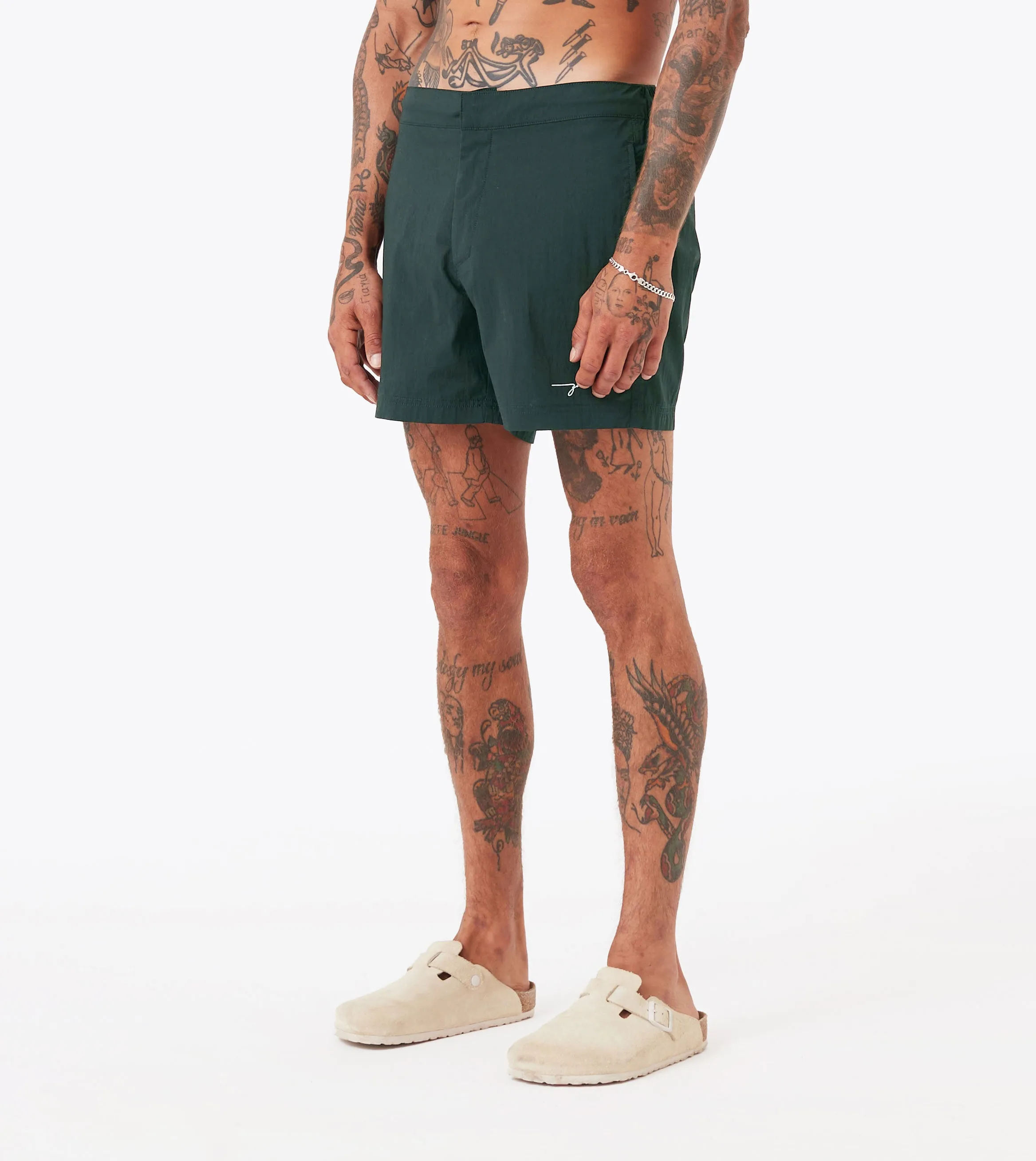 Holiday Swim Short Forest