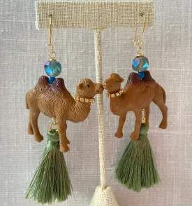 Hump Day Camel Earrings