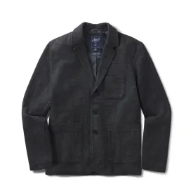 Hutton Wool Twill Sport Coat - Charcoal