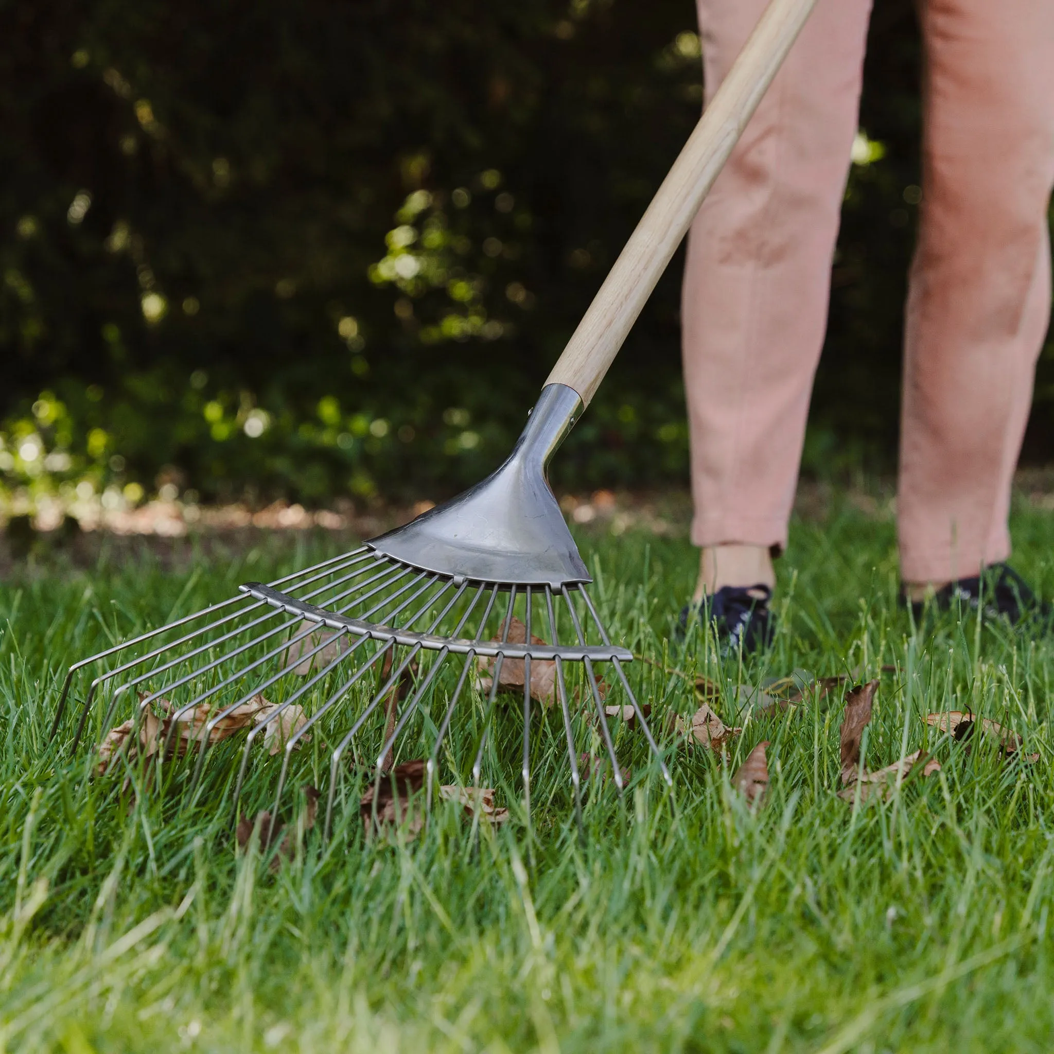 Kent & Stowe Garden Life Stainless Steel Lawn & Leaf Rake