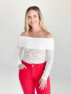 Maroney Lace Top