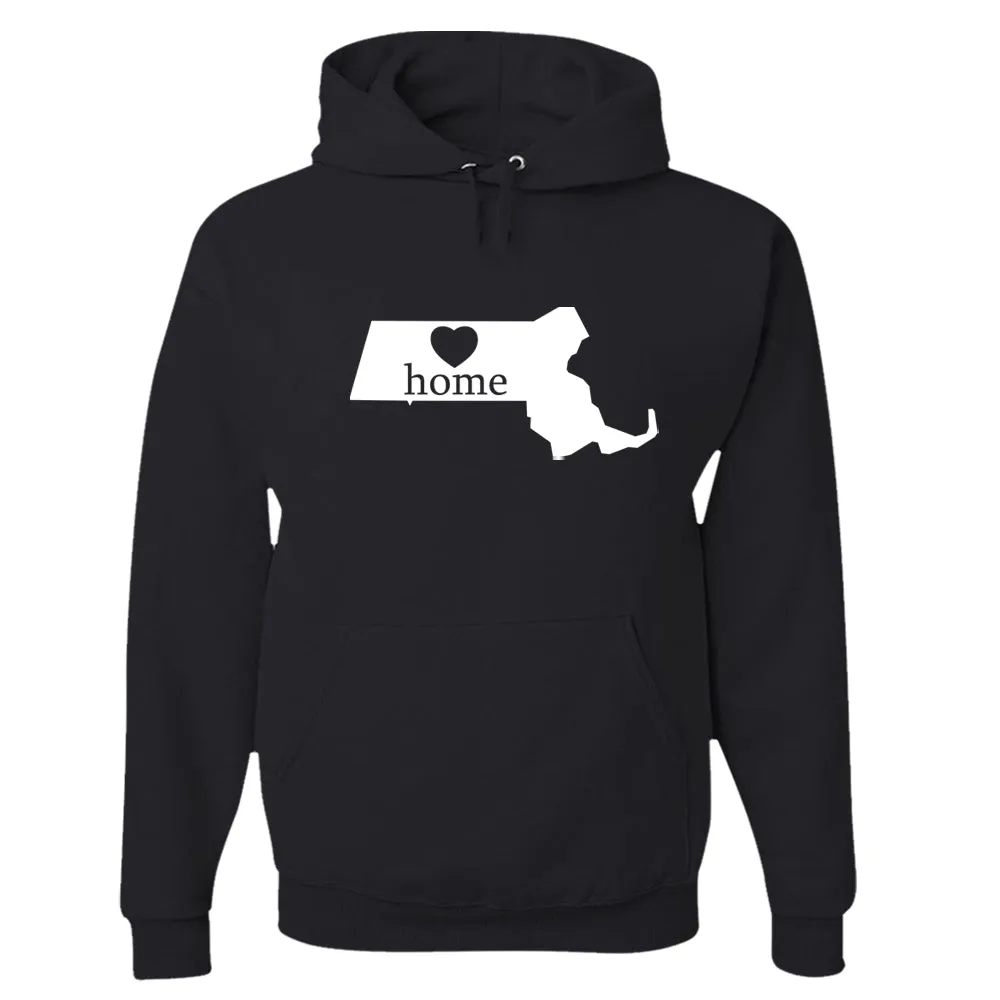 Massachusetts Home State Pride Hoodie