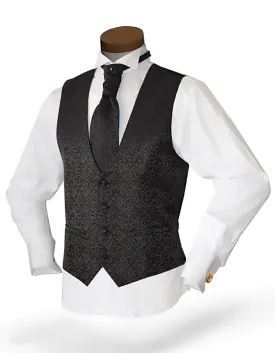 Men's Formal Vest Set - Prom - Wedding - Homecoming- Mika Black