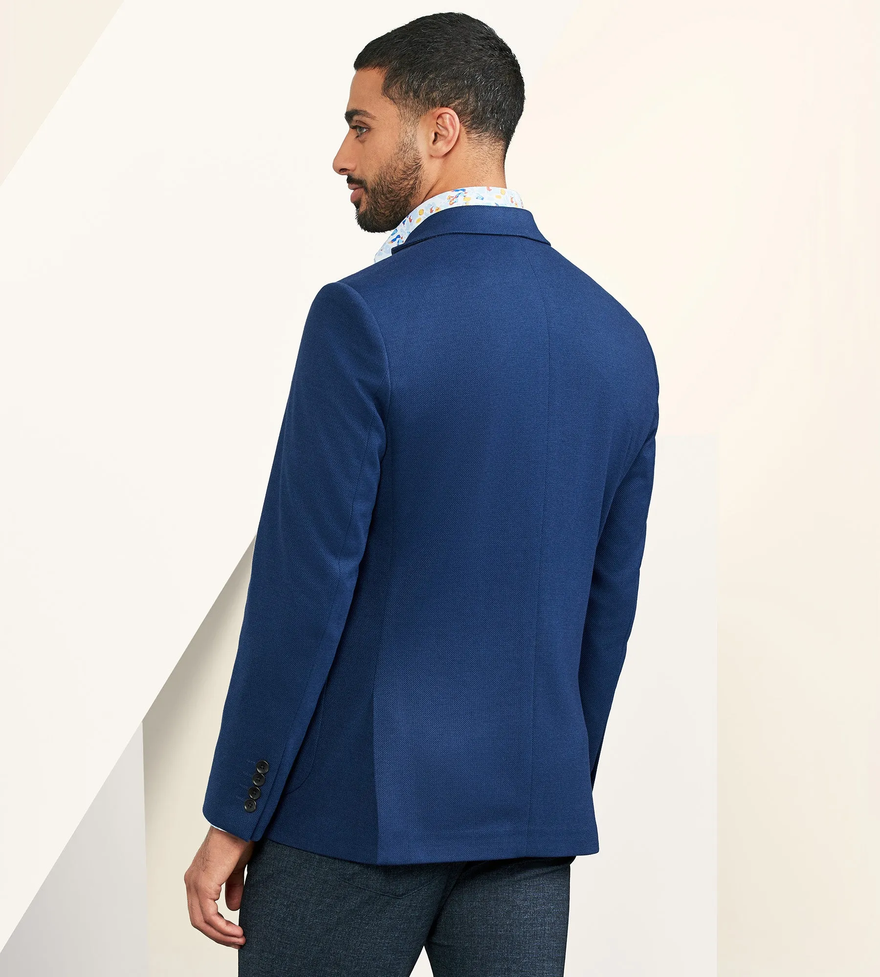 Modern Fit Knit Sport Jacket