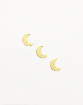 Moon, 13mm, (3pcs)