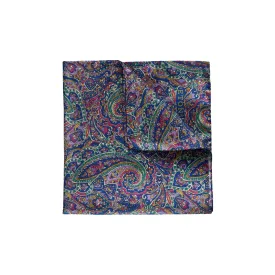 Multicoloured Silk Pocket Square