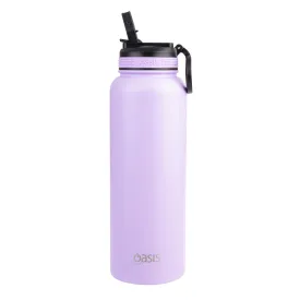 Oasis Bottle Sipper Straw 1.1L Lavender