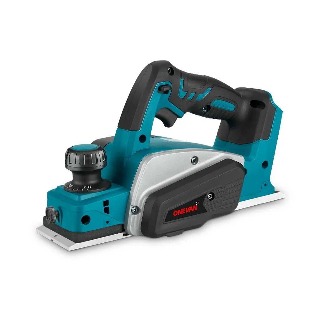 ONEVAN 13mm Electric Drill & 18V Handheld Planer Brushless Cordless 2‑Pc. Combo Kit 6.0Ah