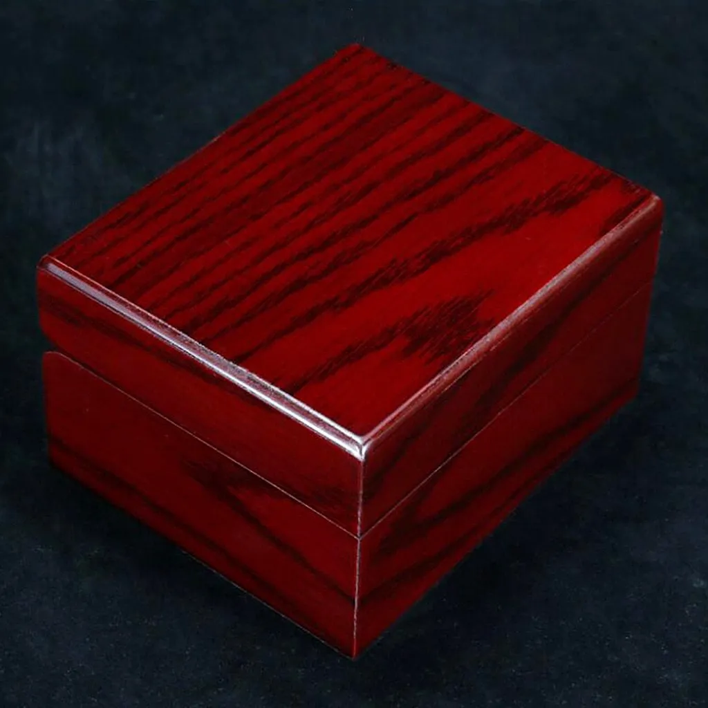 Orlando Red Wooden Watch Box