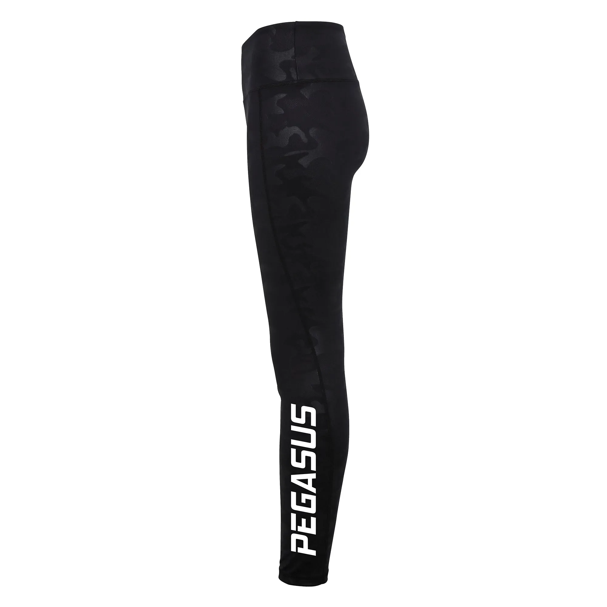 Performance Leggings - Black Camo