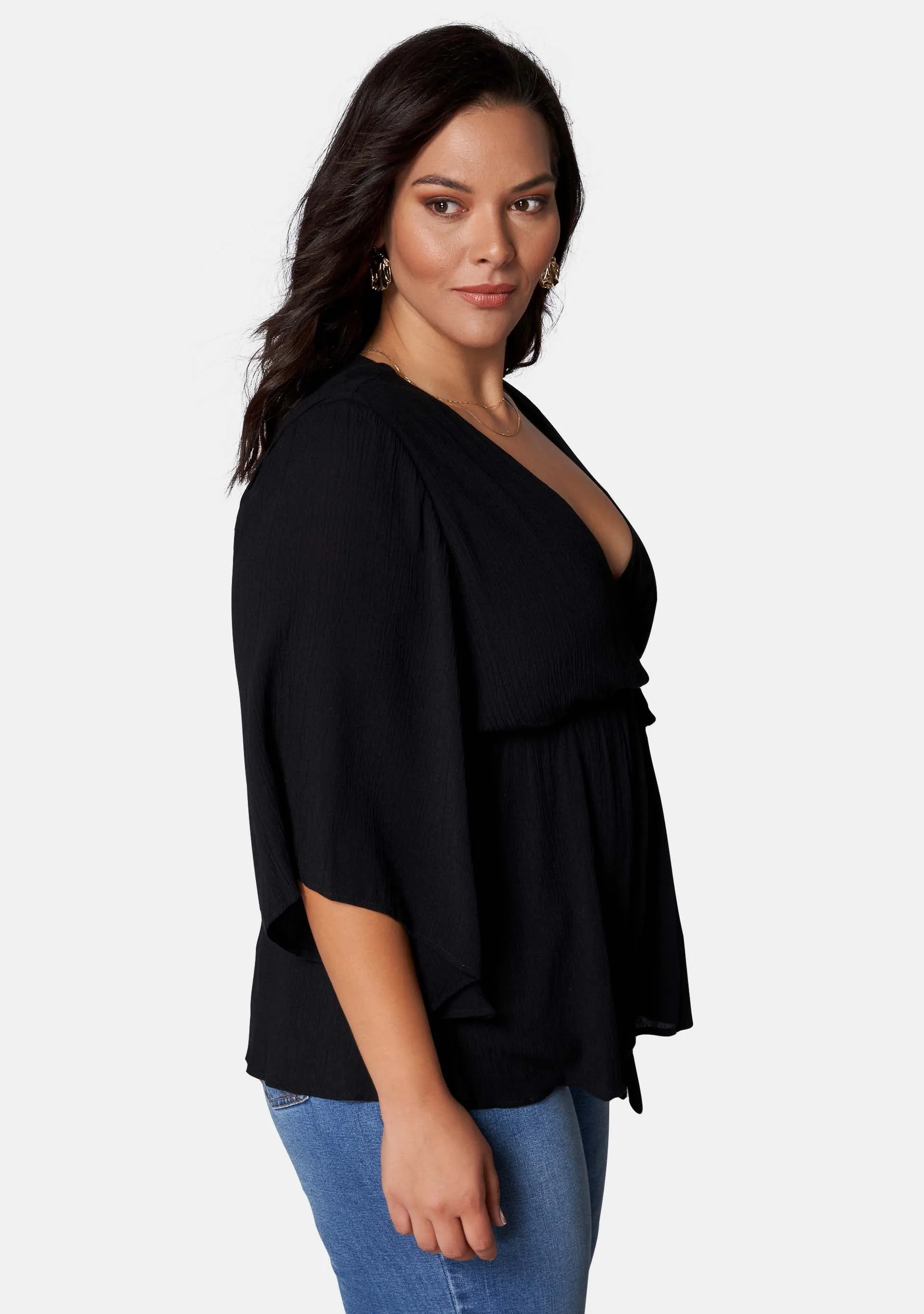 Salma Wrap Blouse