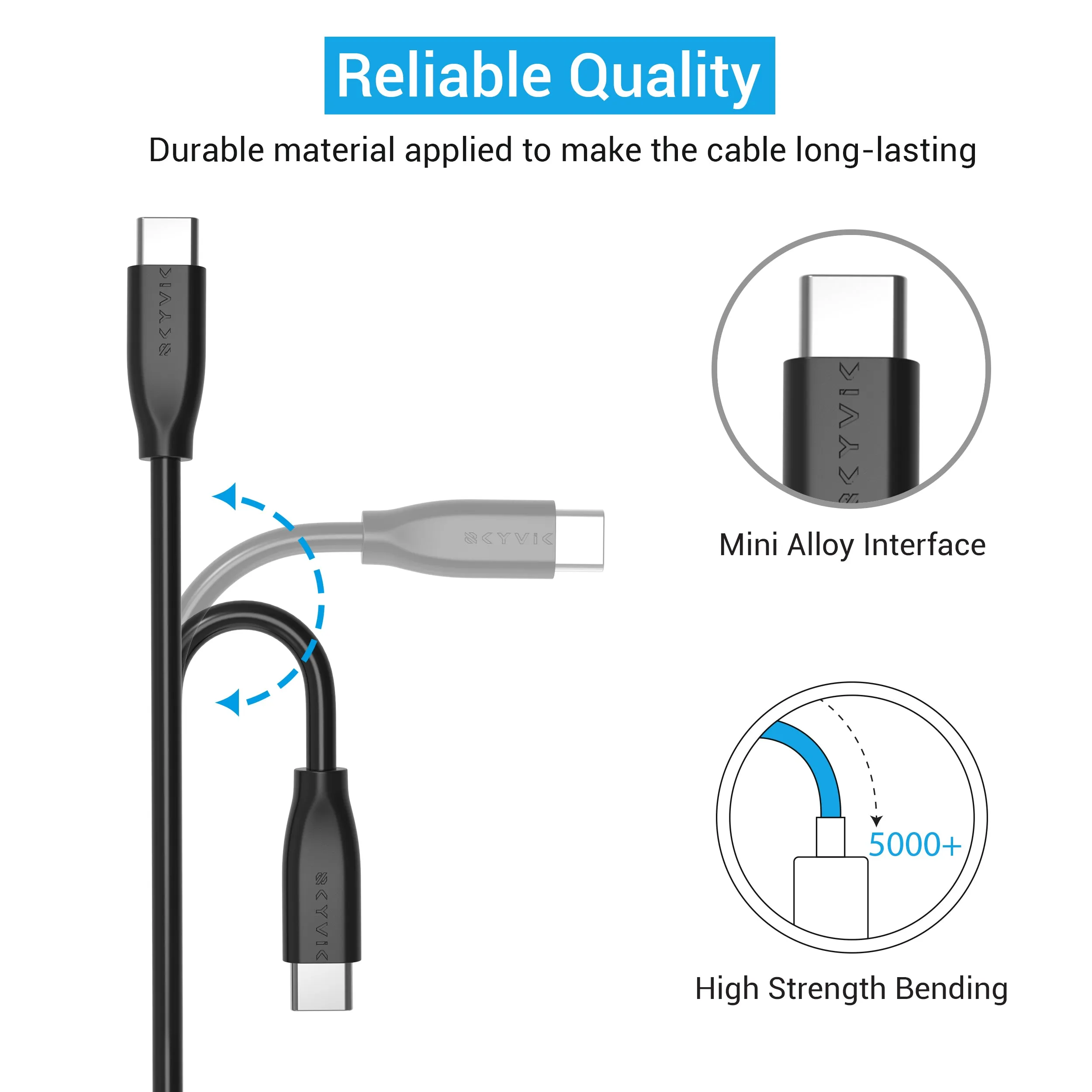 SKYVIK Blaze Fast Charge USB Charging and Data Cable