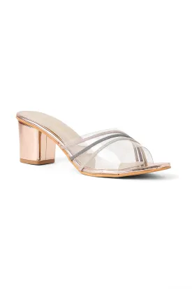 SOLES Crystalline Transparent Heels